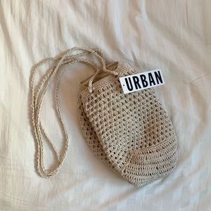 Woven Crossover Bag